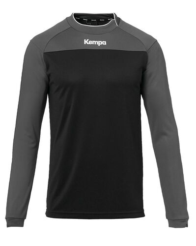 Kempa Prime Longsleeve - schwarz/anthra