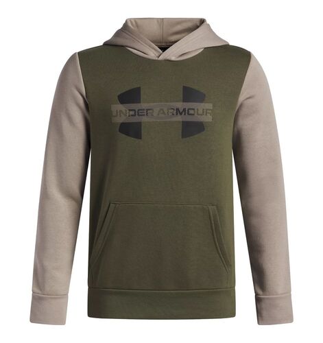Under Armour Ua Rival Flc Cblck Grphc Hd - marine od green