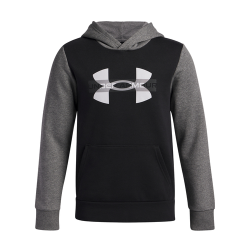 Under Armour Ua Rival Flc Cblck Grphc Hd - black