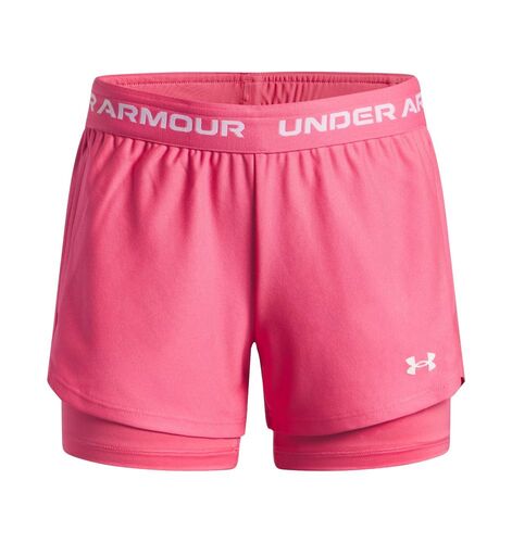 Under Armour Ua Tech Play Up 2N1 Short - super pink