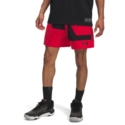 Under Armour Ua M Zone 7 Wvn Short Grphc- - red