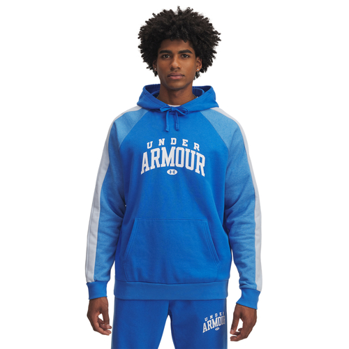 Under Armour Ua Rival Flc Cb Hood - blue atlantis