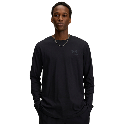 Under Armour Ua Sportstyle Left Chest Ls - black