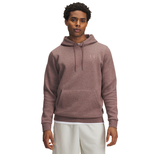 Under Armour Ua Icon Fleece Hoodie - maroon mist light heather
