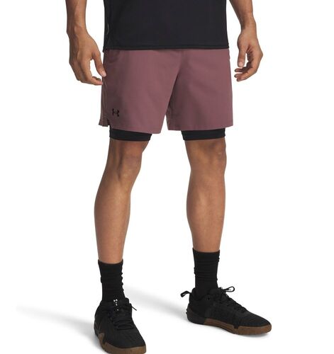 Under Armour Ua Vanish Woven 2In1 Sts - maroon mist