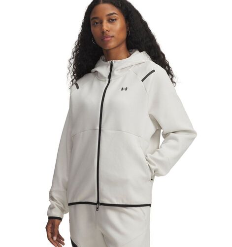Under Armour Unstoppable Fleece Fz - summit white