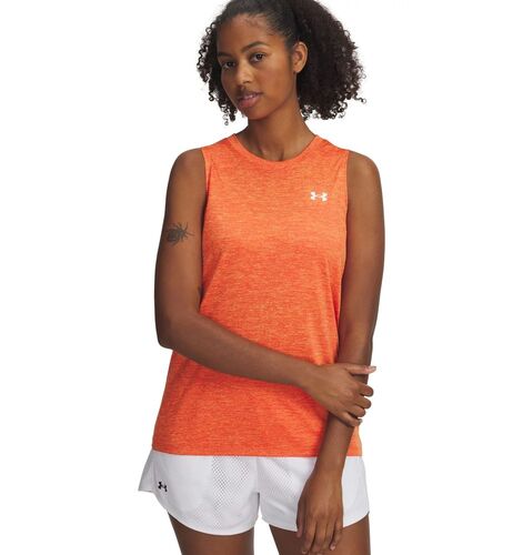 Under Armour Tech Tank Twist - orange base