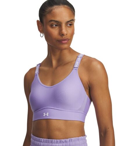 Under Armour Ua Infinity Mid 2.0 Bra - transparent