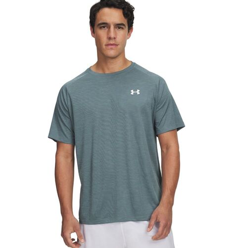Under Armour Ua Tech Textured Ss - jasper blue
