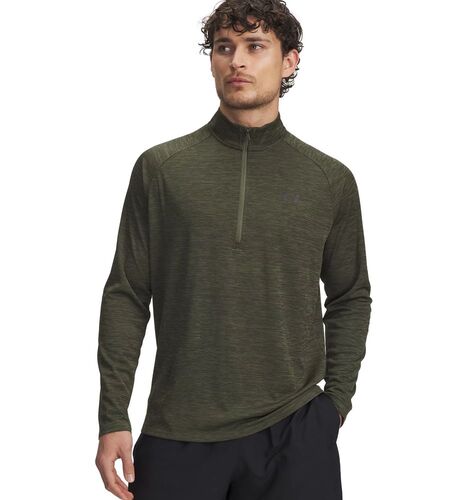 Under Armour Ua Tech Textured 1/2 Zip - marine od green