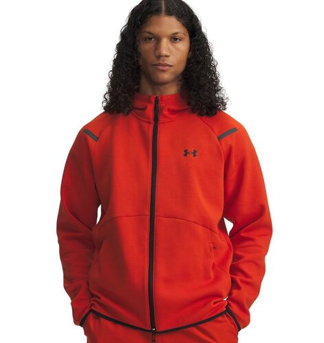 Under Armour Ua Unstoppable Flc Fz Hd Eu - surplus orange