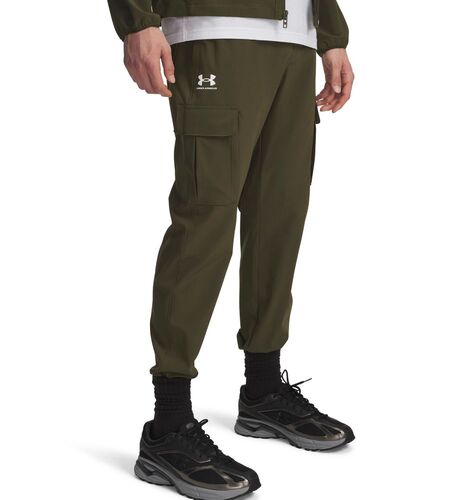 Under Armour Ua Vibe Woven Cargo Pants - expedition green