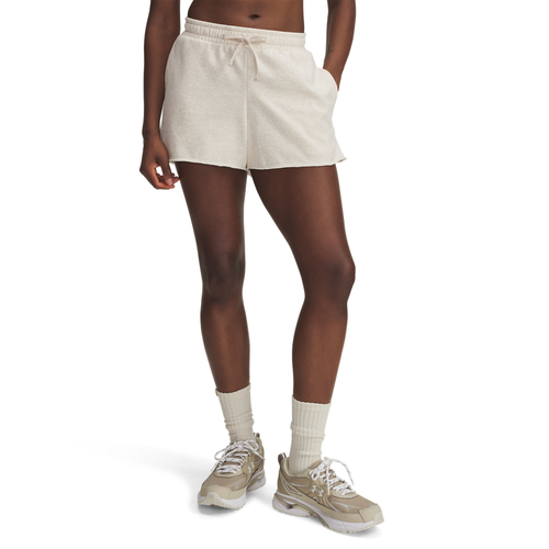 Under Armour Ua Rival Terry Short - oatmeal light heather
