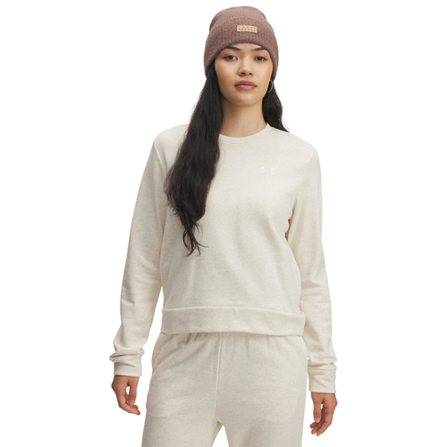 Under Armour Ua Rival Terry Crew - oatmeal light heather