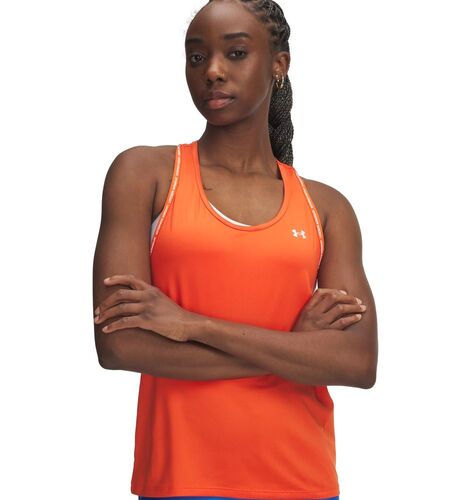Under Armour Tech Knockout Tank - orange base