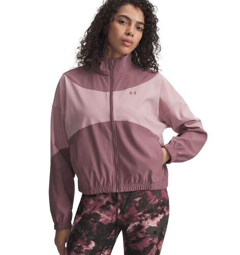 Under Armour Ua Rival Woven Jacket - maroon mist