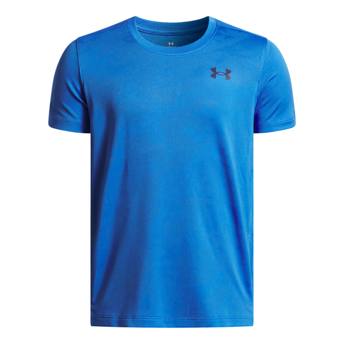 Under Armour Ua Tech Vent Jcqrd Ss - blue atlantis