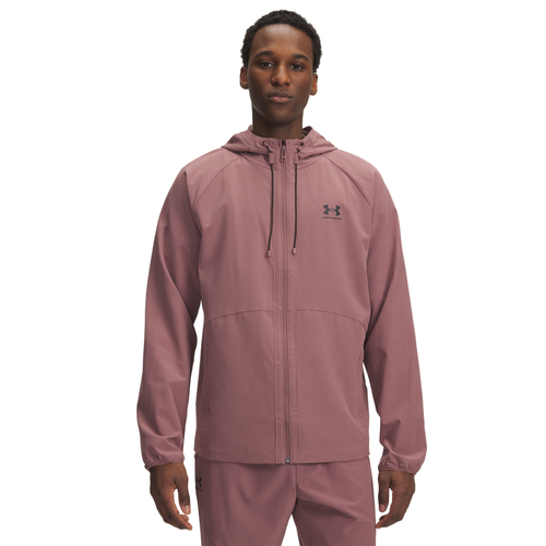 Under Armour Ua Vibe Woven Jacket - maroon mist