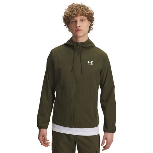 Under Armour Ua Vibe Woven Jacket - expedition green