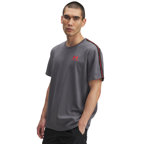 Under Armour Ua Icon Hwt Tee Taping - castlerock