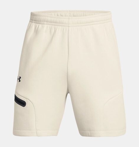 Under Armour Ua Unstoppable Flc Shorts - summit white