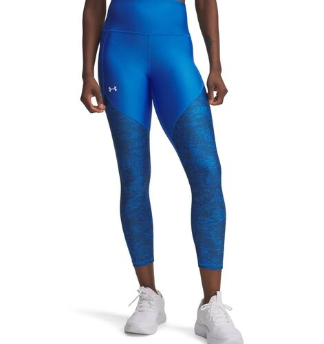 Under Armour Tech Print Panel Ankle Leg - blue atlantis