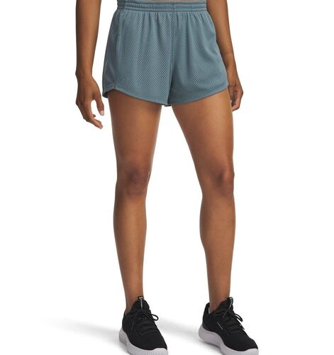 Under Armour Tech Play Up Mesh Shorts - jasper blue