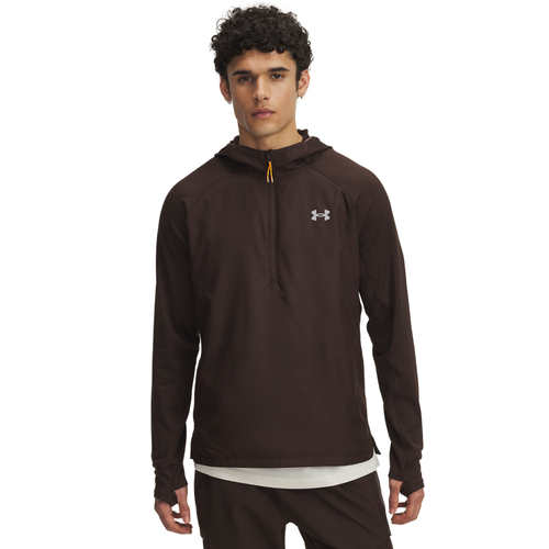 Under Armour Ua Trail Run Hoodie - kona brown