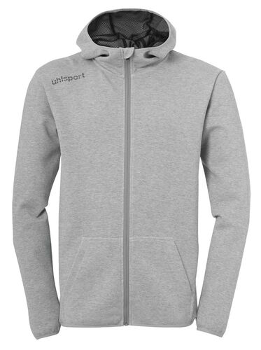 Uhlsport Essential Hood Jacket - dark grau melange