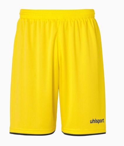 Uhlsport Club Shorts - limonengelb/schwarz