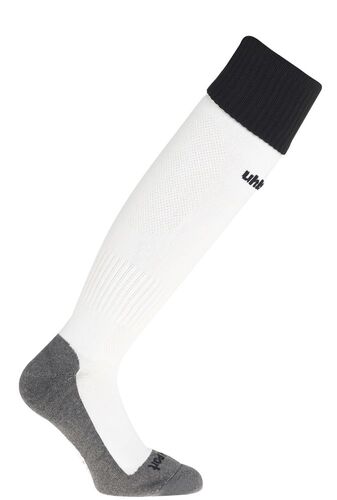 Uhlsport Club Stutzenstrumpf - wei/schwarz