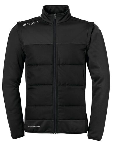 Uhlsport Essential Multi Jacket With Rem. Sleeves - schwarz