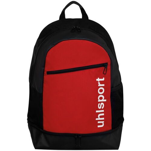 Uhlsport Essential Backpack W. Bott. Compartm. - rot/schwarz/wei�