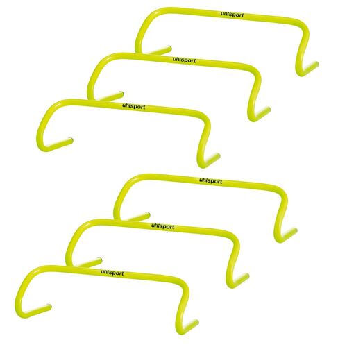 Uhlsport H�rdenset 15 Cm (6Er Pack) - fluo gelb/schwarz