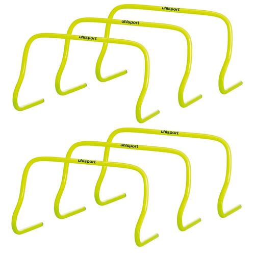 Uhlsport H�rdenset 30 Cm (6Er Pack) - fluo gelb/schwarz