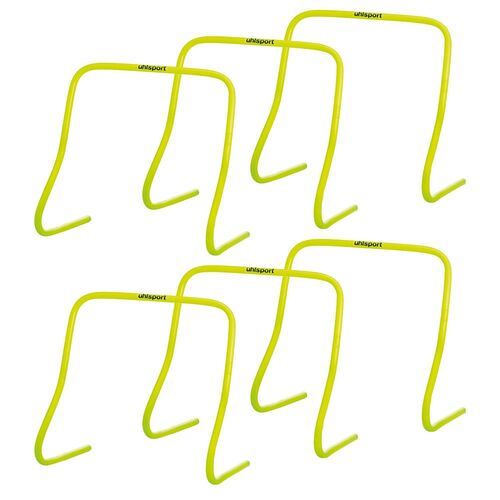 Uhlsport H�rdenset 45 Cm (6Er Pack) - fluo gelb/schwarz