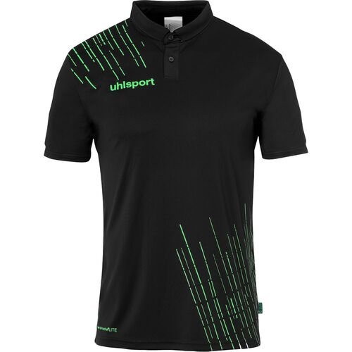 Uhlsport Score 26 Poly Polo - schwarz/fluo gr�n