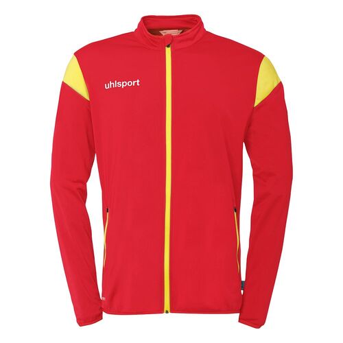 Uhlsport Squad 27 Classic Jacke - rot/limonengelb