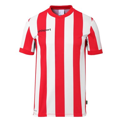 Uhlsport Retro Stripe Shirt Kurzarm - rot/wei�