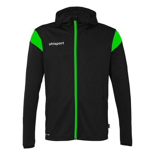 Uhlsport Squad 27 Track Hood Jacke - schwarz/fluo gr�n