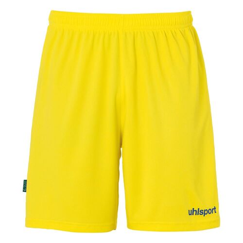 Uhlsport Center Basic Shorts Ftp - limonengelb/azurblau