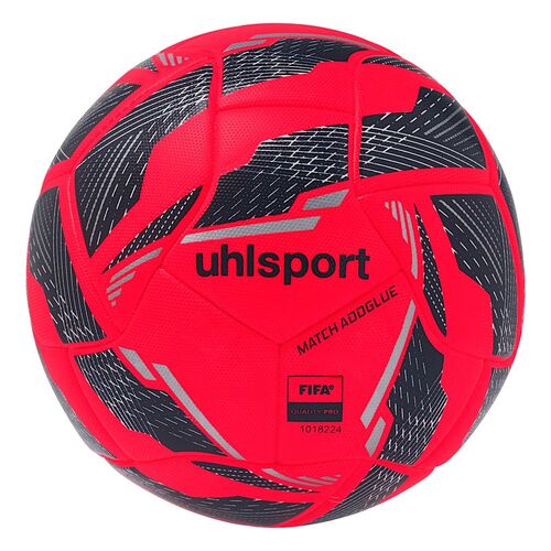 Uhlsport Match Addglue - fluo rot/marine/silber