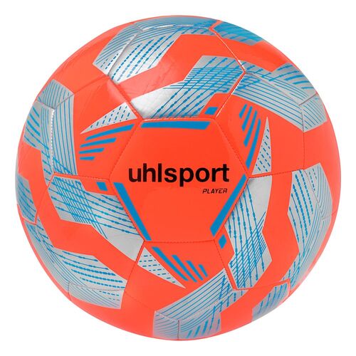 Uhlsport Player - fluo rot/silber/cyan