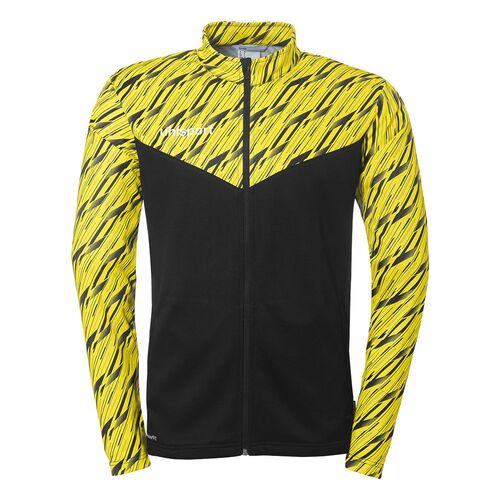 Uhlsport Progressive 28 Poly Jacke - schwarz/limonengelb