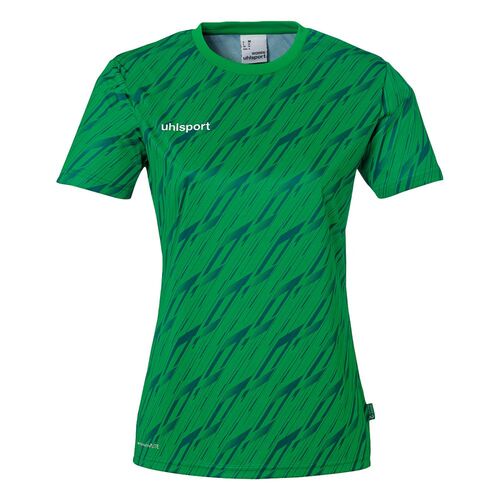 Uhlsport Progressive 28 Shirt Kurzarm Damen - gr�n