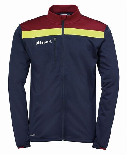 Uhlsport Offense 23 Poly Jacke - marine/bordeaux/fluo gelb