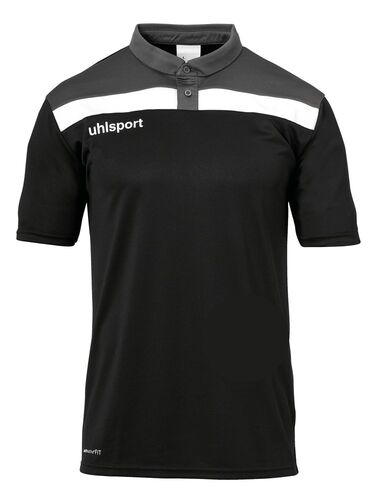 Uhlsport Offense 23 Polo Shirt - schwarz/anthra/wei�