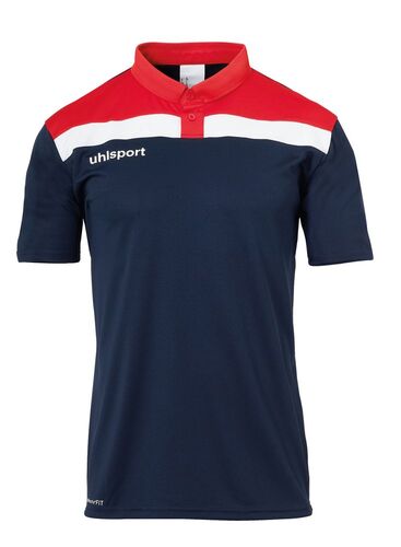 Uhlsport Offense 23 Polo Shirt - marine/rot/wei�