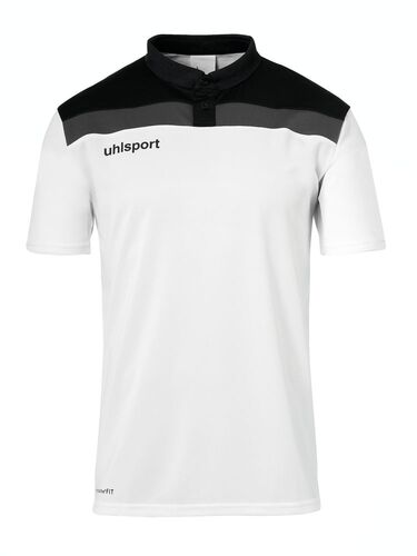 Uhlsport Offense 23 Polo Shirt - wei�/schwarz/anthra