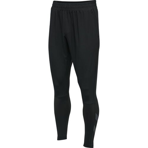 Hummel hmlSPIRO TAPERED PANTS - BLACK